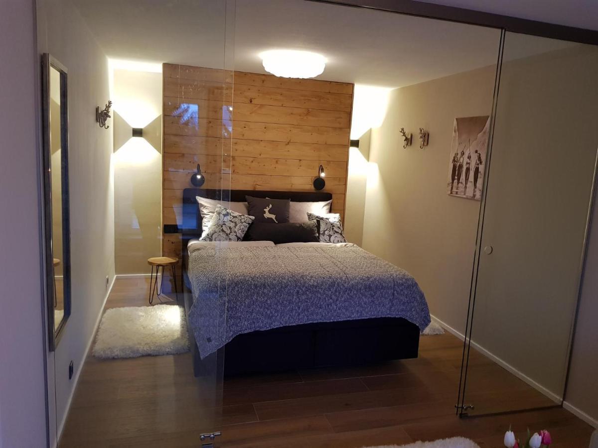 Apartamento ALMI - Alpenglück Traumhafte Whg.m.20qm Dachterr. Oberstaufen Exterior foto
